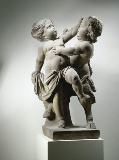 A Boy and a Satyr Girl Fighting, Allegory of Hate