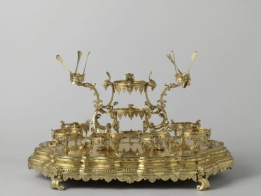 Tea Service on Stand