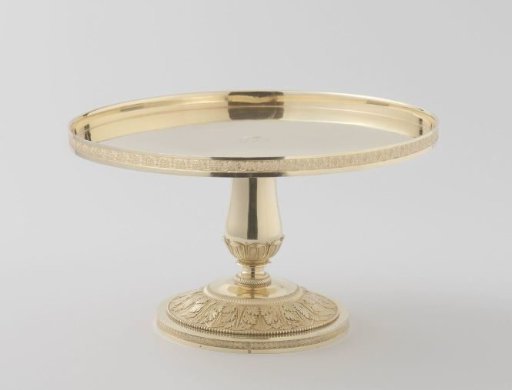 Tea tray, cake stands, jam dish, sugar bowls, coffee pot and milk jug