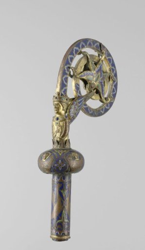 Crozier head with angels