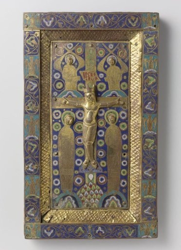 Front cover of an Evangeliary with the Crucifixion