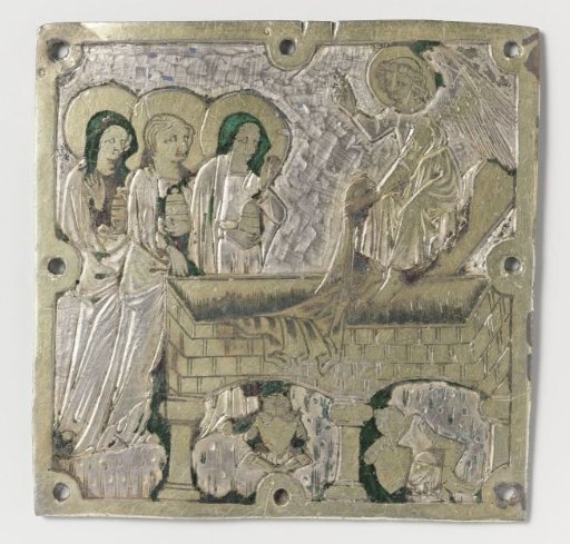 Plaquette depicting the three women at the tomb