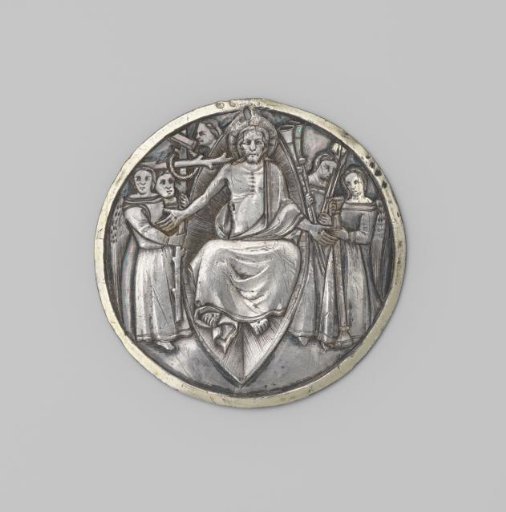 Plaquette with Christ in a mandorla between five angels