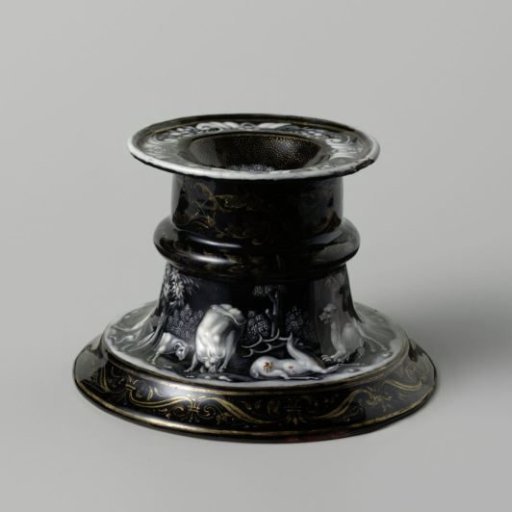 Salt cellar with Aesop’ Fables