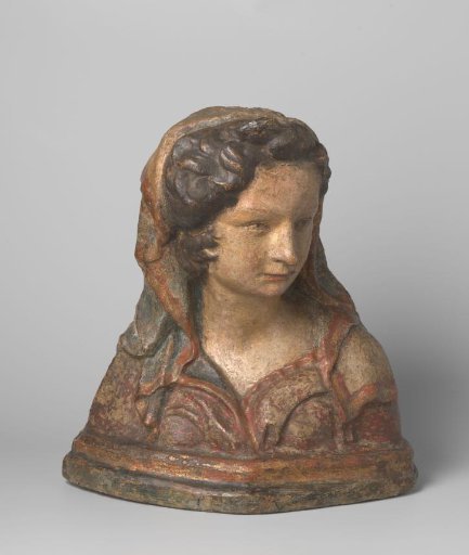 Bust of a young woman
