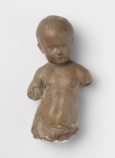 Child Jesus with corresponding marble pedestal