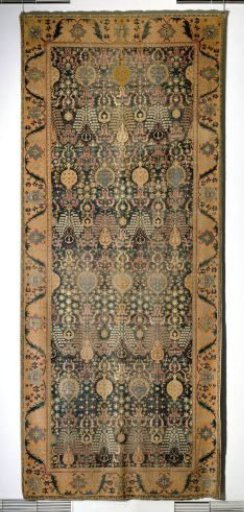Oriental carpet, so-called 'vase carpet'
