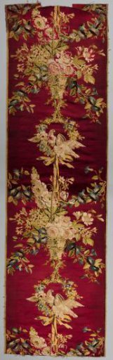 Wall Hanging of Lampas With Turtledove Pattern