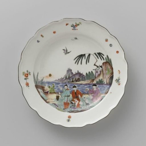 Eleven dinner plates