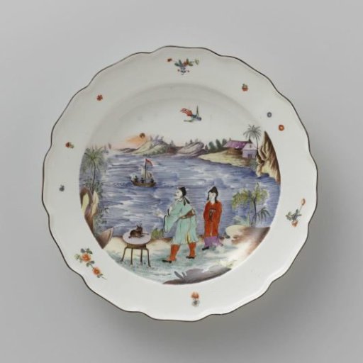 Eleven dinner plates