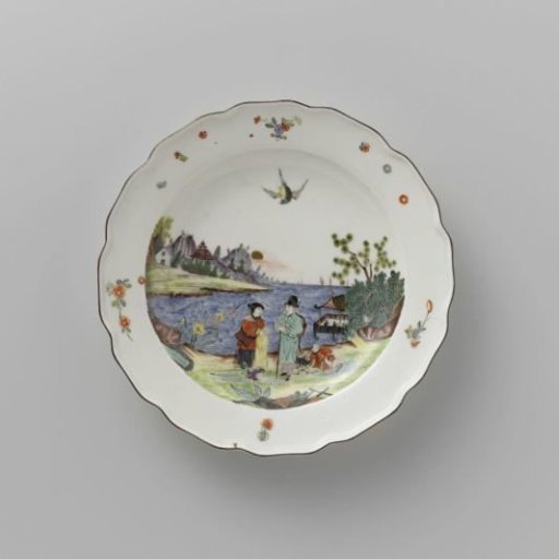Eleven dinner plates