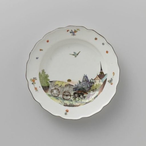 Eleven dinner plates