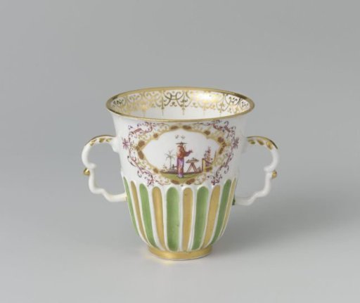 Chocolate cup and saucer
