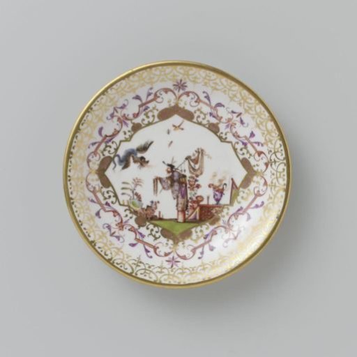 Chocolate cup and saucer