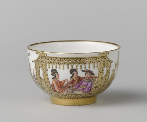Cup with the coats of arms of Saxony and of Poland