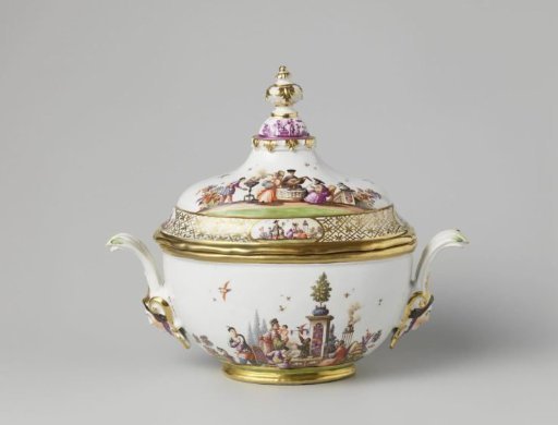 Tureen with saucer