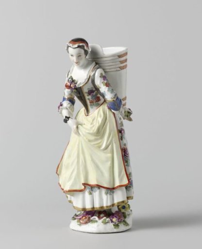 Woman with a basket on her back