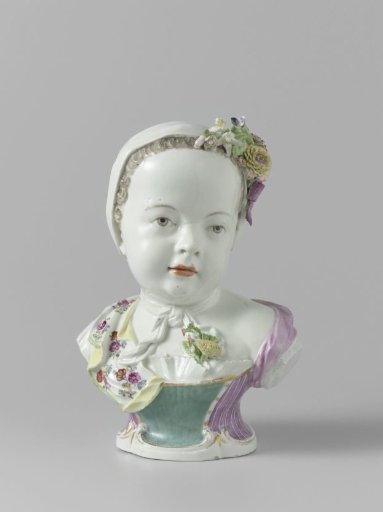 Two busts of children