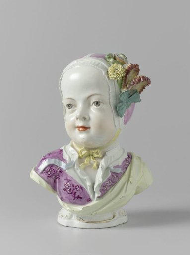 Two busts of children