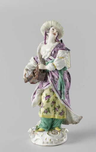 A pair of figures known as 'Malabars'