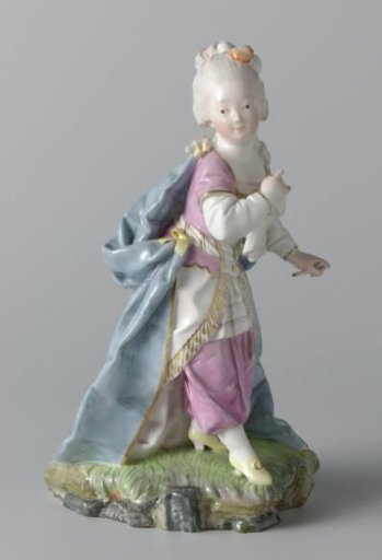 Boy and Girl in Oriental Dress