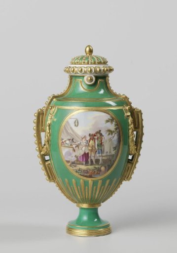 Pair of vases (pearl vases or panel vases)