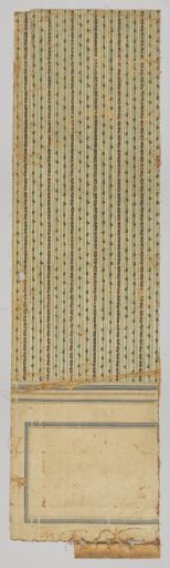 Four fragments of wall covering
