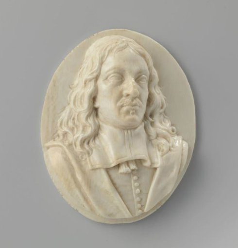 Portrait Medallion of Johan de Witt (1625-1672)