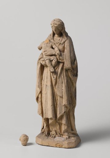 Part of Mary with Child