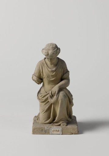 Kneeling Female Figure with Wreath