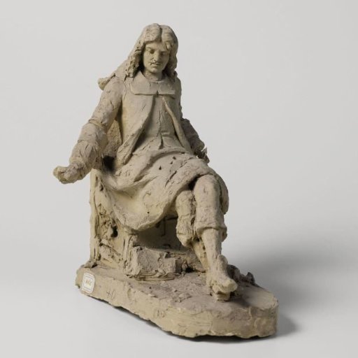 Design for a statue of Molière