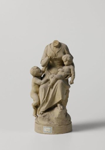 Mother with two children