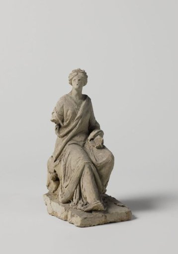 Seated female figure