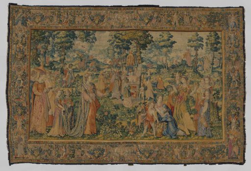 Tapestry with the History of Niobe's Pride, from the Diana Series