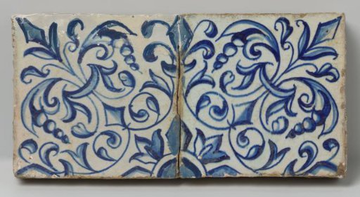 Panel of two tiles