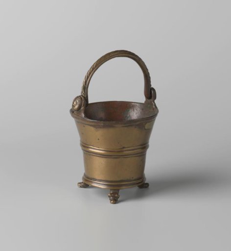Holy water bucket, round