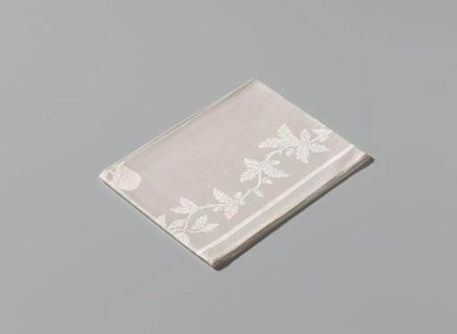 Napkin with the coat of arms of Wijk bij Duurstede