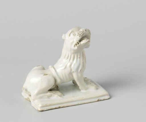 Lion on a Rectangular Profiled Pedestal