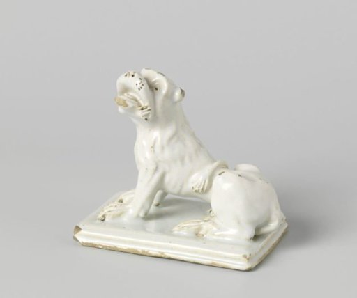 Lion on a Rectangular Profiled Pedestal