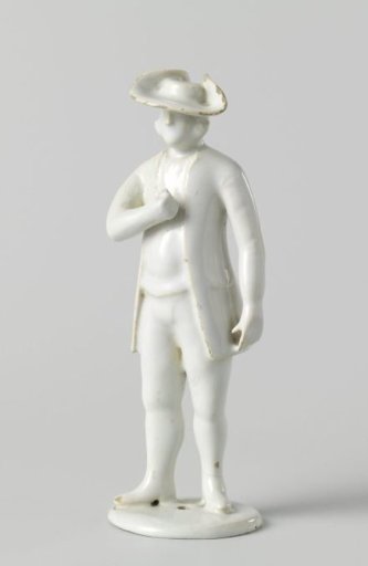 Male figure with a spear in his head