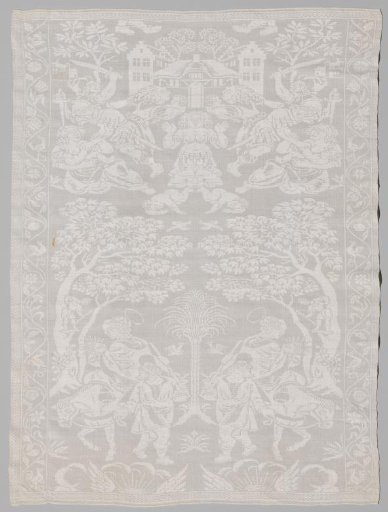 Napkin with the Massacre of the Innocents in Bethlehem and the Flight into Egypt
