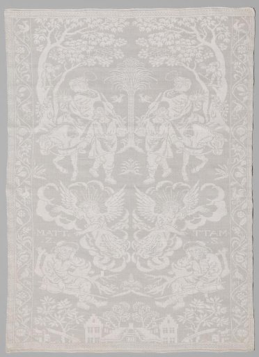 Napkin with the Massacre of the Innocents in Bethlehem and the Flight into Egypt