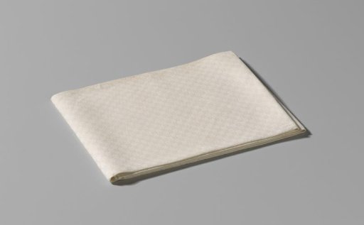 Tablecloth with Cross-Stitch Pattern