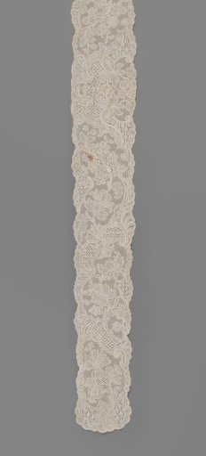 Cap trim from Mechelen lace