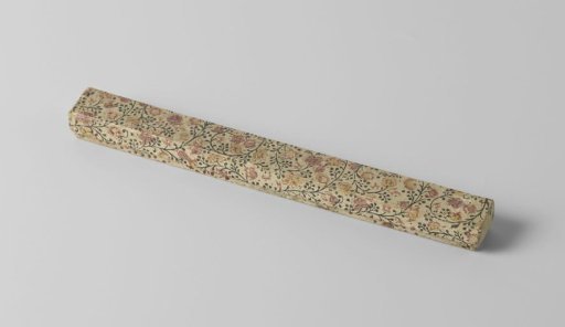 Fan case of thick paper covered with sits paper
