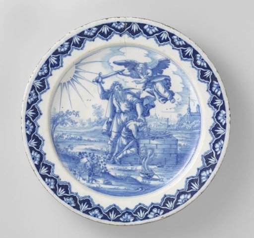 Dish with the Sacrifice of Abraham
