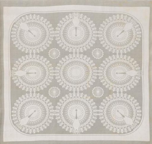 Table napkin with the design "Peacock"