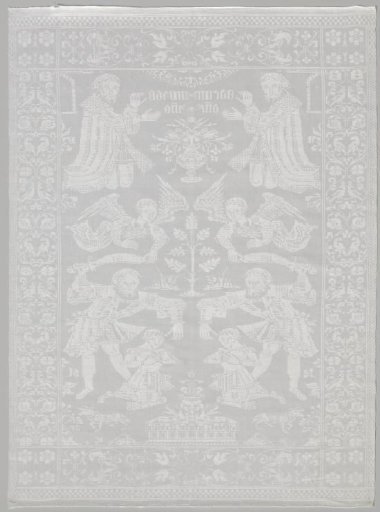 Napkin with the history of Abraham