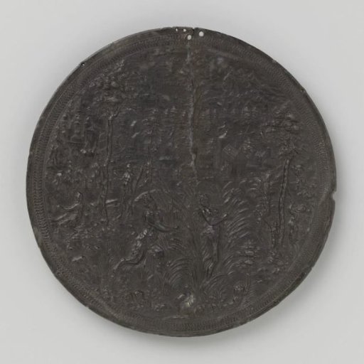 Plaquette with Pan and Syrinx