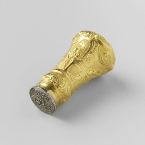 Walking stick knob, used as a seal